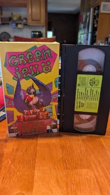 Vintage Green Jello Cereal Killer VHS Tape Green Jello Band Music Videos - Image 1 of 4