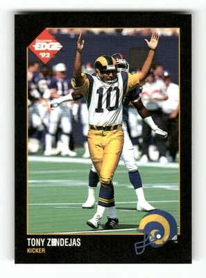 1992 Collector's Edge #87 Tony Zendejas NM-MT Rams BXCP17 - Image 1 of 2