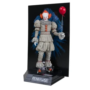 Welcome To Derry Statuette PVC Film Maniacs Pennywise Gold Label McFarlane Toys - Bild 1 von 10