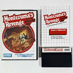 SEGA Master System Aventura Plataformas MONTEZUMA'S VENGE PANAMA JOE Pal CIB - Imagen 1 de 6