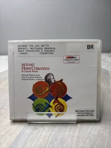 Mozart – Horn Concertos & Concert Rondo (CD, Classical, Library Copy) - Picture 1 of 5