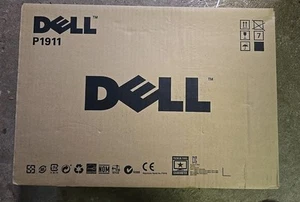 Neu versiegelte Verpackung Dell P1911T 19" 1440x900 16:10 1000:1 DVI VGA LCD Monitor 8JCGH - Bild 1 von 5