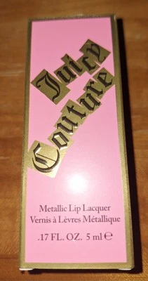 Juicy Couture Metallic Lip Lacquer (01 Femme Metale) 0.17 fl oz / 5 ml - NIB - Image 1 of 4