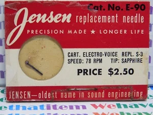 JENSEN / E-90 / REPLACES ELECTRO-VOICE S-3 / 1 PIECE (qzty) - Picture 1 of 1