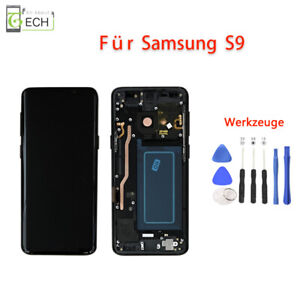 Für Samsung Galaxy S9 G960F LCD Display (OLED) Touch Screen schwarz