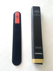 CHANEL Codes Couleur 121 Nail File Premiere Dame Coral Black CC Logo Ltd Edition - Picture 1 of 4
