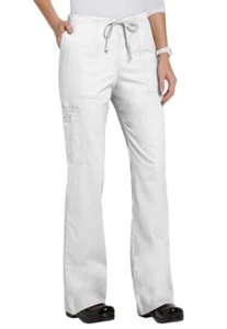 Cherokee Workwear Core Stretch Drawstring Cargo Scrub Pants Size - Large Petite - Picture 1 of 5