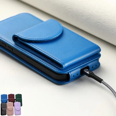 Case For Motorola Moto G84 G73 Shockproof Flip Leather Wallet Holder Phone Cover - Image 1 of 4