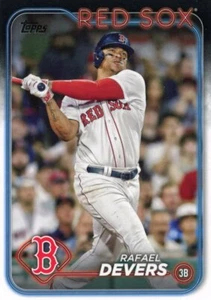 2024 Topps #22 Rafael Devers Boston Red Sox Baseball Card - Picture 1 of 1