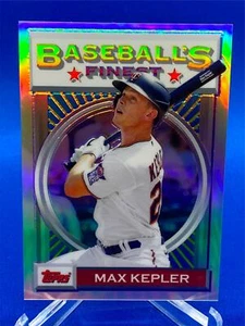 MAX KEPLER 2020 TOPPS FINEST FLASHBACKS REFRACTOR TWINS #148 - Picture 1 of 1