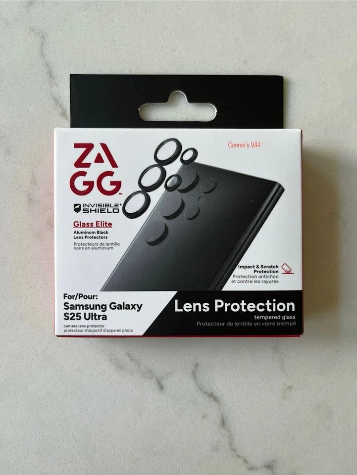 ZAGG Invisible Shield Glass Elite Lens Protection for Samsung Galaxy S25 Ultra - Image 1 of 1