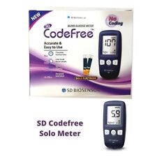 SD CodeFree Blood Glucose Meter Monitor 100 Strips & 100 Lanc Safe Free Shipping