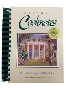 Atlanta Cooknotes 80th Anniversary Edition Junior League Cookbook 1982 - Picture 1 of 10