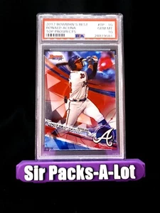 2017 Bowman's Best RONALD ACUNA Top Prospects PSA 10 - Picture 1 of 2