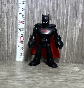 Fisher-Price Imaginext DC Super Friends Batman Hero Toy Action Figure Black Red - Picture 1 of 4