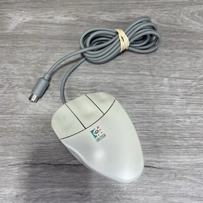 Vintage Logitech Mouseman Serial-MousePort M-CQ38 Mechanical Ball Mouse - Image 1 of 4