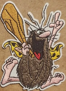 Hanna-Barbera Capitán Hombre de las Cavernas Bordado Hierro en Parche - Imagen 1 de 2