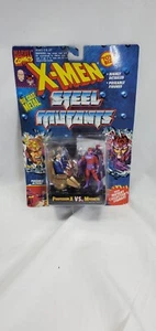 Professor X vs. Magneto X-Men Steel Mutants Toy Biz 1994 MOC - Picture 1 of 2