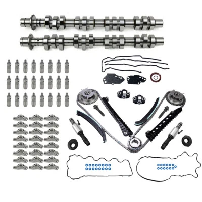 Kit de árbol de levas de cadena de distribución para 5,4 L Triton 3V Ford F150 F250 F350 Lincoln Foto 1 de 4