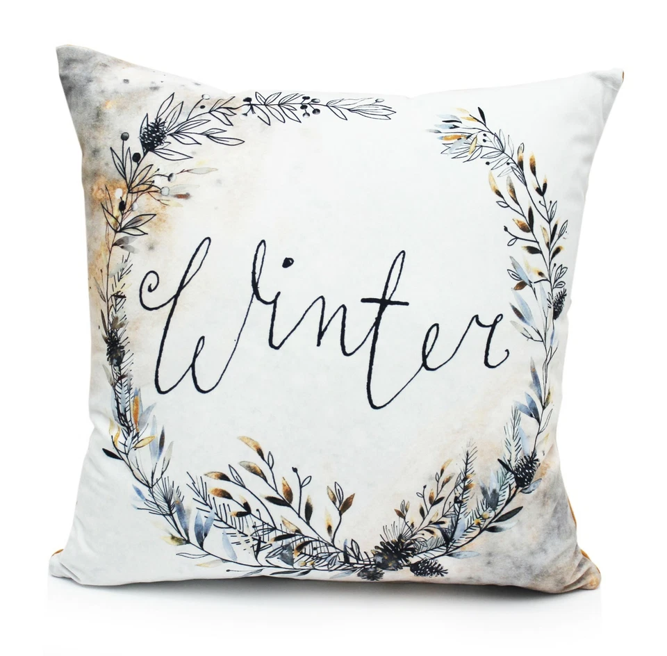 Winter Time Christmas Cushion 43cm x 43cm - Image 1 of 1