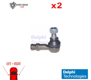 SET OF 2 TIE ROD END DELPHI TA1916 FOR OPEL / VAUXHALL / 2 PCS - Picture 1 of 3