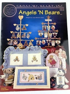 Cross My Heart Angels 'N Bears Kreuzstichmuster Judy Milhollin Gibbs 1997 - Bild 1 von 4