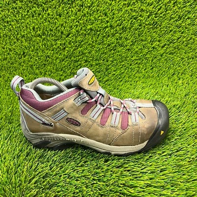 Tênis de caminhada Merrell Moab 2 feminino tamanho 8.5 marrom roxo atlético - Imagem 1 de 4