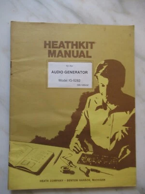 MANUAL GENERADOR AUDIO HEATHKIT MODELO IG-5282 - ORIGINAL Foto 1 de 4