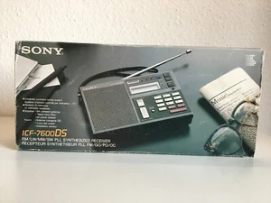 Sony ICF-7600DS Vintage Weltempfänger Kofferradio FM MW LW SW PLL Synthesized - Bild 1 von 4