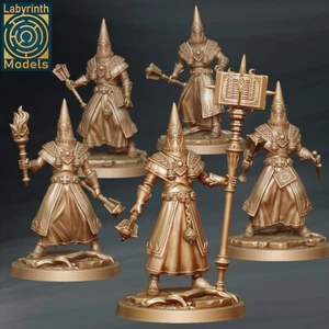 Witch Hunters(x4)/TTRPG/Wargaming/Dungeons and Dragons/RPG/Labyrinth Miniatures - Bild 1 von 1
