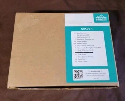 Bridges In Mathematics 1st Grade Student Learning Kit Math Manipulatives - Image 1 of 3