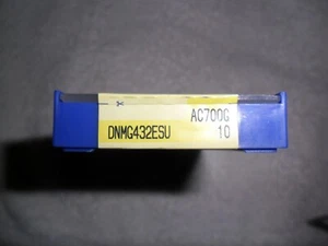 DNMG 432 ESU SOLID CARBIDE TURNING INSERTS BOX OF 10 BY SUMITOMO ELECTRIC JAPAN - Picture 1 of 3