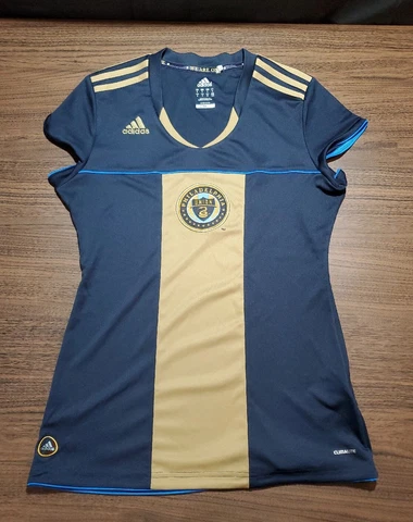 Philadelphia Union Adidas Climalite Women's Size Medium Sleeveless Soccer Jersey Cover