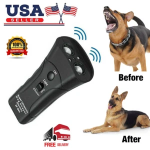 Ultrasonic Anti Bark Control Stop Barking Away Pet Dog Training Repeller Device - Picture 1 of 12