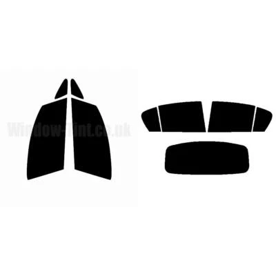 For Vauxhall Corsa 5-door 2006-14 (D) Full Pre Cut Window Tint Front & Rear Opel - Image 1 of 4