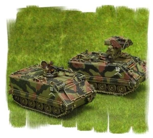 Painted!!! -  US M-113 Scout Section (2 vehicles) - 15mm WW3 - Team Yankee - Picture 1 of 2