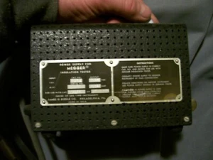 MEGGER POWER SUPPLY INSULATION TESTER 748C - Picture 1 of 7
