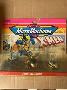Micro Machines NIP X-Men Collection 65826 Marvel Blackbird helecarrier 4x4 1993