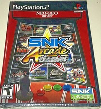 Snk arcade classics vol. 1 ps2 (only for ntsc) us english new factory sealed