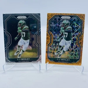 Mint 2020 Panini Prizm ORANGE LAZER #34 C.J. Mosley New York Jets Lo T (2) - Picture 1 of 1