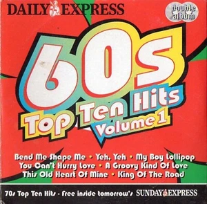 Various Artists-60s Top Ten Hits Volume 1 & 2 DAILY EXPRESS CD 48 HOURS TRACKED - Picture 1 of 2