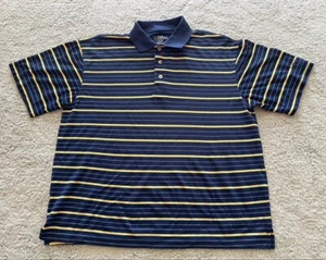 PGA Tour Polo Golf Shirt Herren Medium Mehrfarbig Leicht Atmungsaktiv - Bild 1 von 7