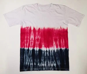 T-SHIRT MAGLIETTA UOMO DONNA S - M - L - XL " Red Horizon" USA Rosso Nero Bianco - Foto 1 di 1
