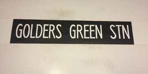Harrow Bus Blind 2 (33")- Golders Green Station - Picture 1 of 1