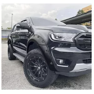 Wide Wheel Arches Extensions Body Kit Styling for Ford Ranger 2016-2021 T7 T8 - Picture 1 of 12