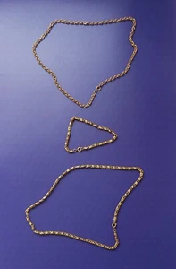Set Halskette/ Armband plus Halskette extra, Damen Modeschmuck - Bild 1 von 1