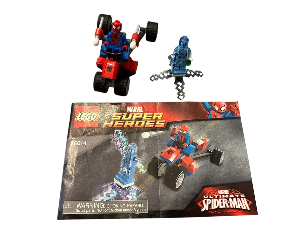LEGO 76014 Spider-Trike vs Electro Marvel Super Heroes Completo Con Manual Foto 1 de 1