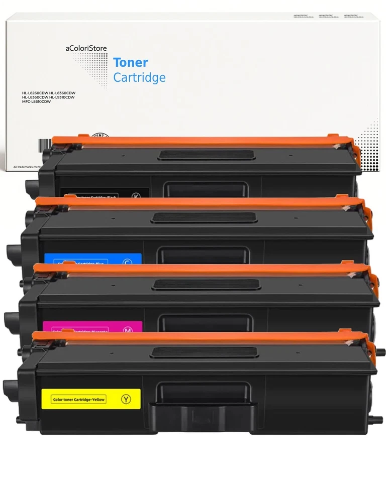 4 Toner per Brother TN423 HL L8260 L8360 MFC L8690 L8900 DCP L8410 CDW CDN - Immagine 1 di 4