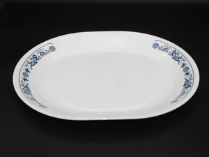 Vintage Corelle von Corning Altstadt blau oval Servierplatten 2 Stück - Bild 1 von 5