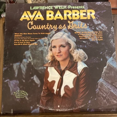 AVA BARBER "Country As Grits" Vinyl LP R-8170 1976 Lawrence Welk Presents VG+/G+ Foto 1 de 4
